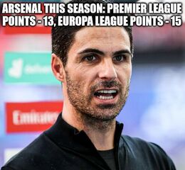 Arsenal this season memes