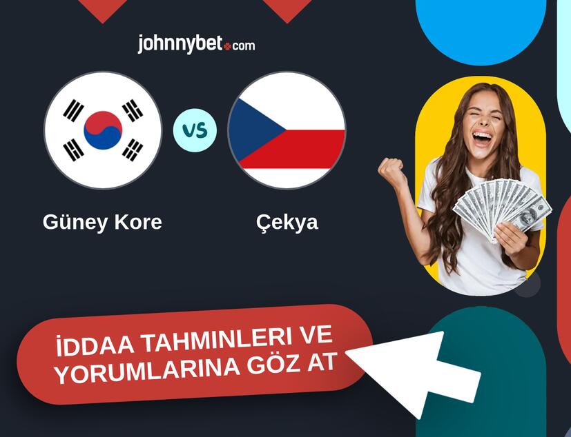 Güney Kore - Çekya İddaa Tahminleri ve Bahis Kuponları