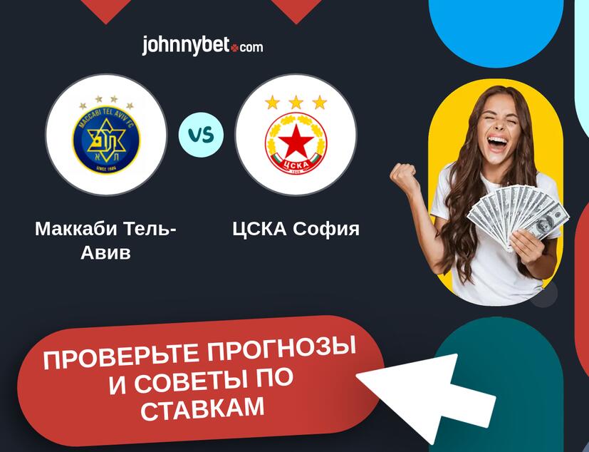 Маккаби Тель-Авив - ЦСКА София Прогнозы и советы по ставкам
